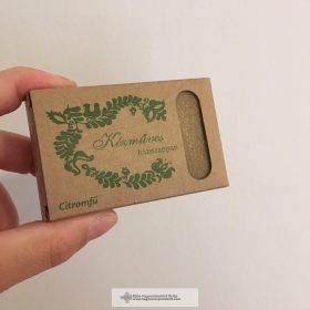 Kézműves háziszappan- citromfű