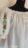 Hungarian women's embroidered blouse- Virág