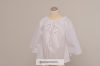 Hungarian girl blouse with lace sleeves
